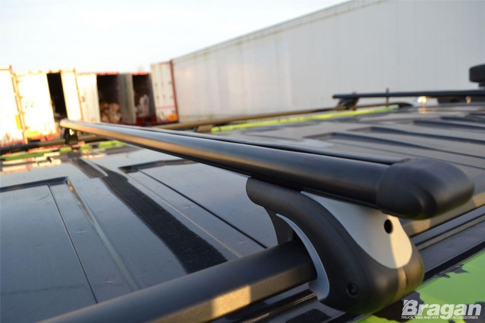 Brake Seat Covers VW Caddy Aluminium Roof Rails Roof Rack Rack from 2011-2019 Colour Matt Black